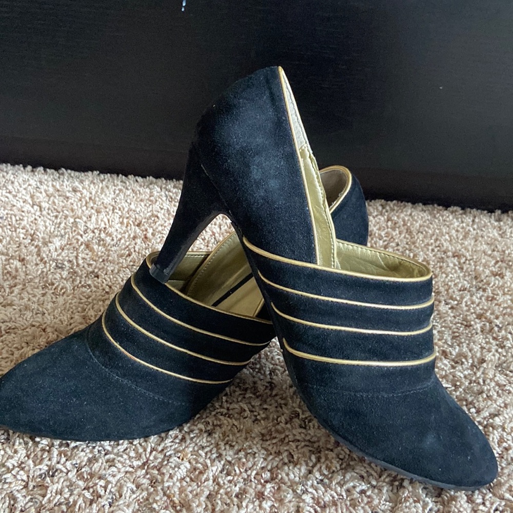 Black pumps Sz 10